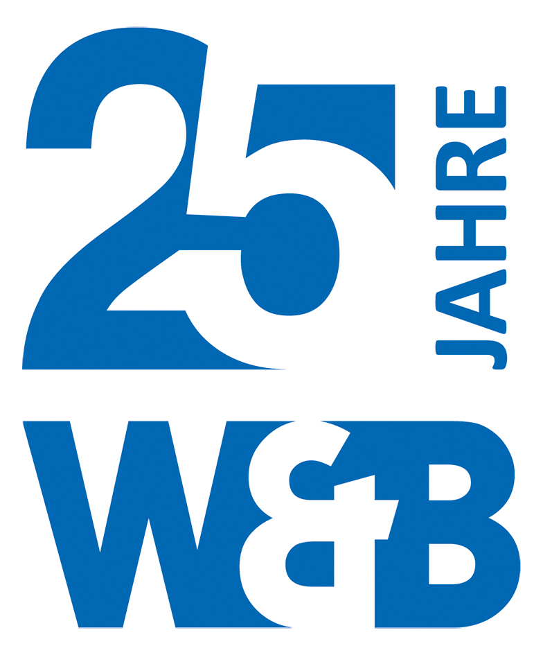 Logo 25 Jahre W&B
